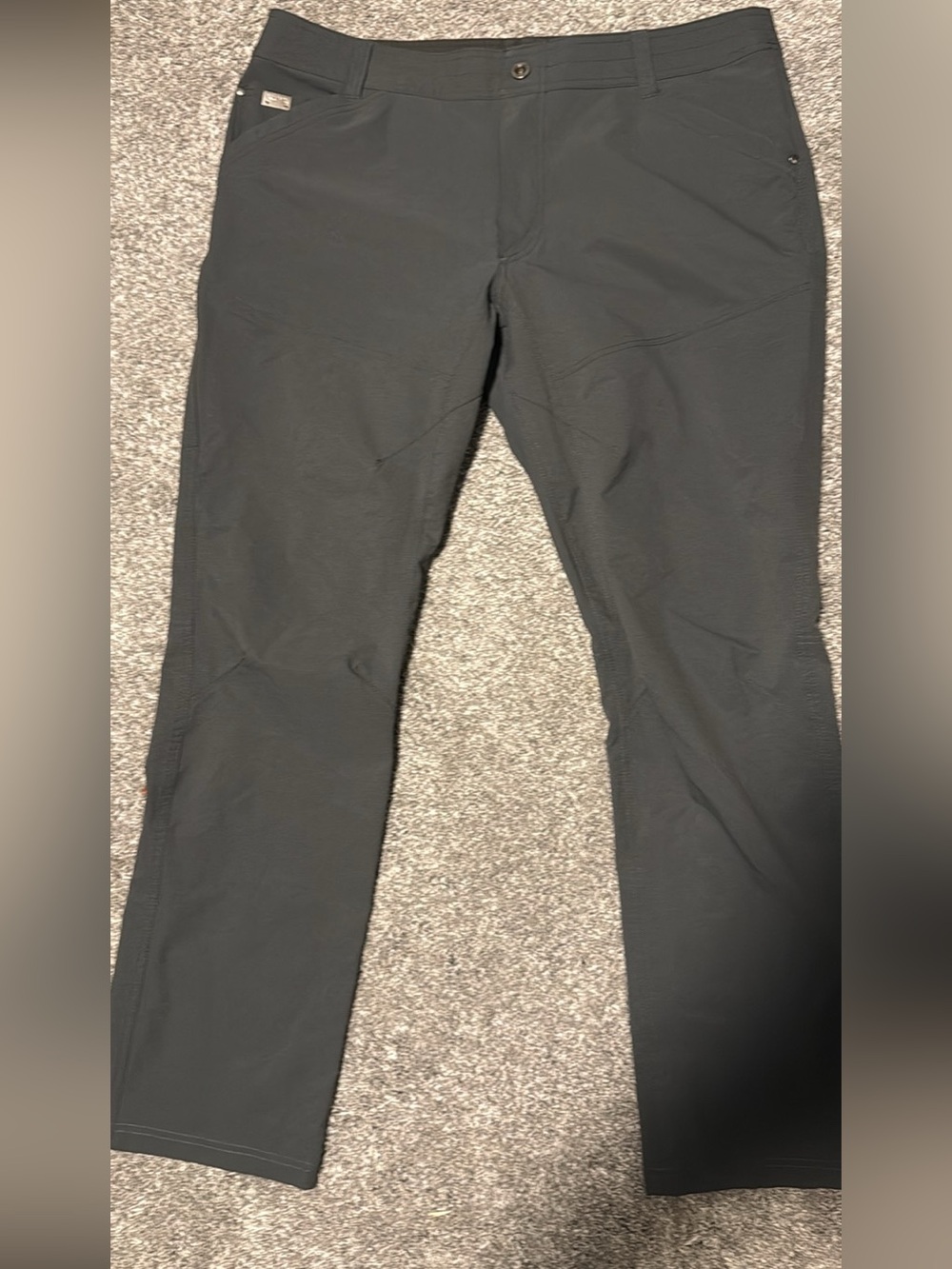 Kuhl Men's Dark Gray Stretch Chinos 38x32